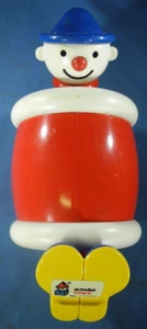Ambi Vintage Rolling Clown in a Barrel Baby Toddler Toy, VTG., EXCELLENT COND.! - Picture 1 of 7
