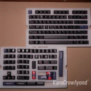 The Predators Keycap KCA PBT Thermal Sublimation 140 Keys Predator Keycaps Set  - Picture 1 of 20