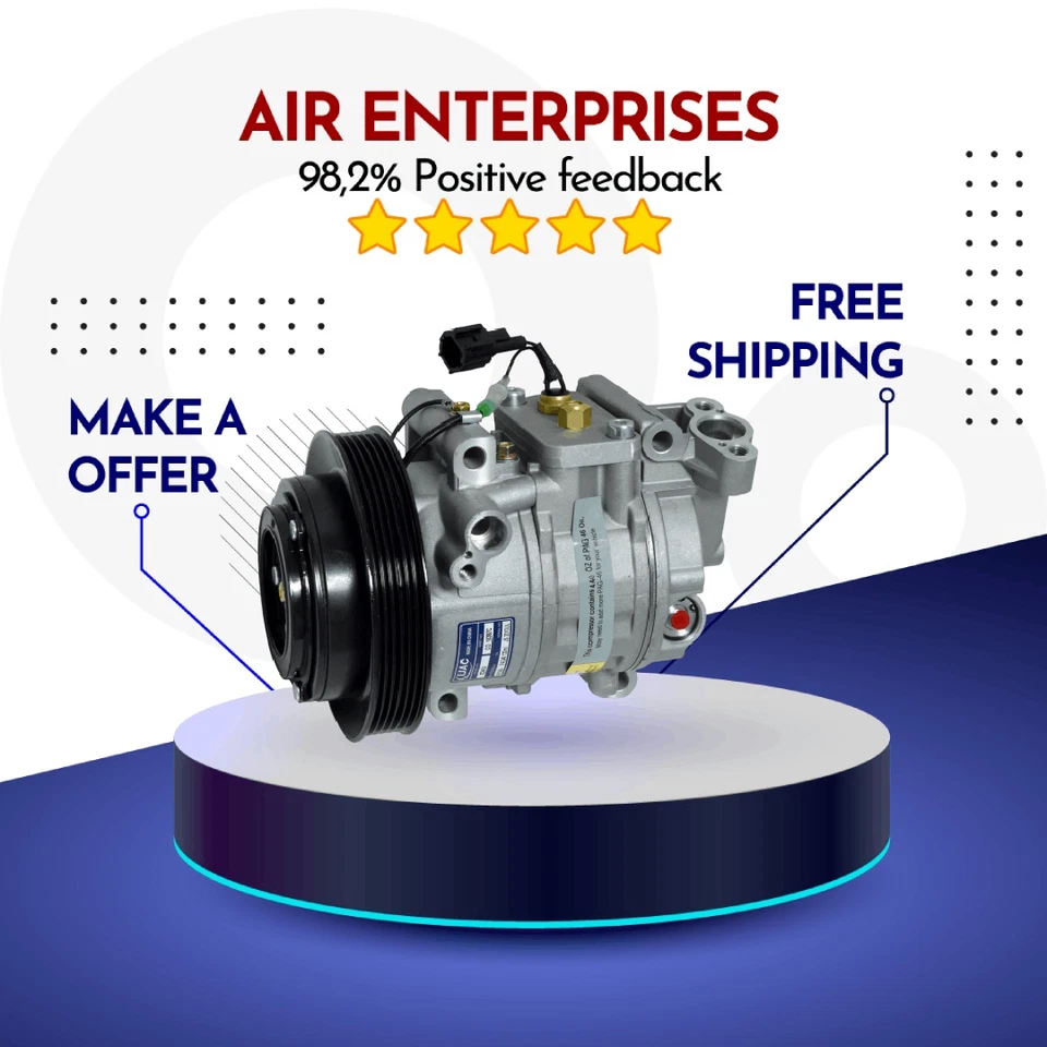 Compressor A/C Fit Nissan 200SX 1998, Nissan Sentra 1998-1999 - Image 1 of 1
