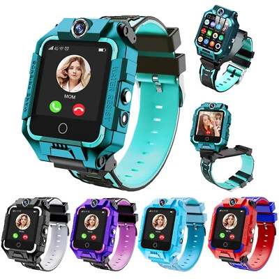 Kids 4G Smart Watchs Video Call SOS GPS LBS Anti-lost Camera 360° Rotating Gifts - Image 1 of 4