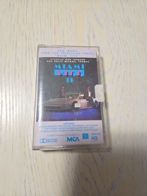 Miami Vice II 2 TV Series Soundtrack Cassette Tape 1986 Used - Image 1 of 2