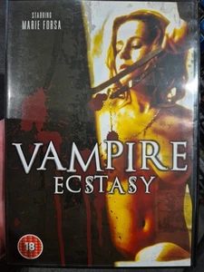 VAMPIRE ECSTASY THE DEVIL'S PLAYTHING DVD 1973 CULT EROTIC LESBIAN HORROR FILM - Picture 1 of 3
