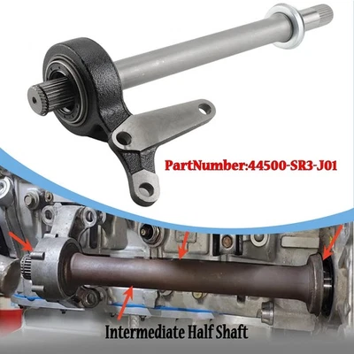 Medio eje intermedio 44500-SR3-J01 para Honda Civic Acura Integra GSR 1,8 L l4 Foto 1 de 4
