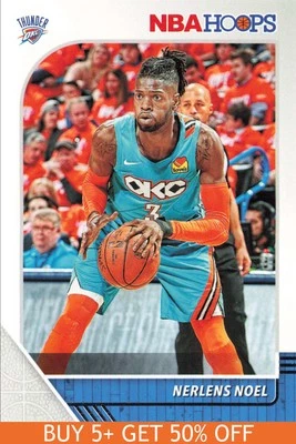 2019-20 Hoops #108 Nerlens Noel Oklahoma City Thunder Basketball - Image 1 of 2