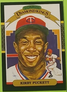 1987 Donruss #19 Kirby Puckett (Diamond Kings) Baseballkarte (Minnesota Twins) - Bild 1 von 4