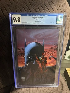 Batman Spawn 1 2023 Capullo Variante B "Virgin Cover" Todd McFarlane Greg Capullo - Bild 1 von 2