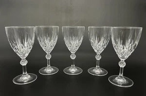 4 VINTAGE Royal Crystal Rock "Linea Gala" Wasser/Weinkelche Gläser - Bild 1 von 7