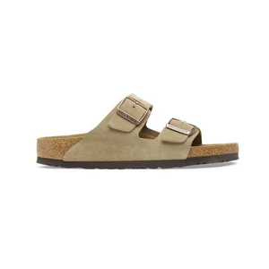 Birkenstock Arizona Soft Footbed Suede Leather Sandals - Taupe 0051461 - Picture 1 of 15