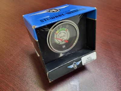 Volt Meter - Stewart Warner 690TM, New in Box - Image 1 of 3