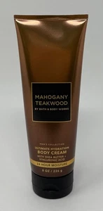 Bath & Body Works Mahogany Teakwood Ultimate Hydration Cream Lotion 8 OZ Mens - Picture 1 of 2