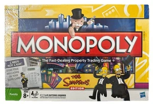 2009 Parker Brothers MONOPOLY The Simpsons Edition UNUSED Still Factory SEALED - Picture 1 of 3