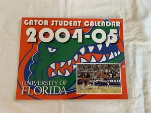 Vintage GATOR Student Calendar 2004-2005 University Of FLORIDA - Picture 1 of 7
