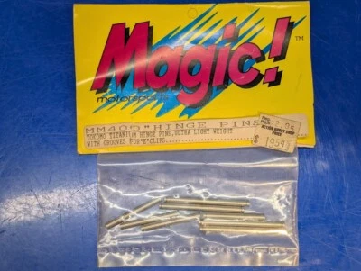 Trinity Magic! Motorsports MM400 Titanium Hinge Pins for Yokomo YZ10 Associated - Image 1 of 3