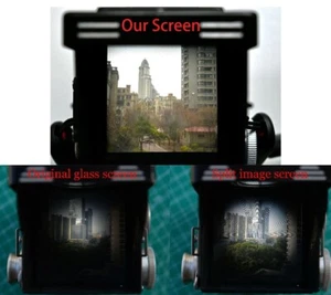 New Bright Focusing Screen for ROLLEIFLEX 3.5, 3.5MX, 2.8A,C,D, ROLLEICORD III,I - Picture 1 of 5