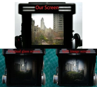 New Bright Focusing Screen for ROLLEIFLEX 3.5, 3.5MX, 2.8A,C,D, ROLLEICORD III,I - image 1 of 4