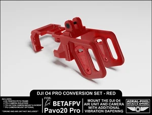BetaFPV Pavo20 Pro and Nightfire DJI O4 Air Unit Pro Conversion Kit - 7 Colors! - Picture 1 of 21
