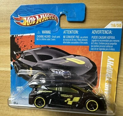 2011 Hot Wheels New Models #16 Megane Trophy (Black) - Image 1 of 2