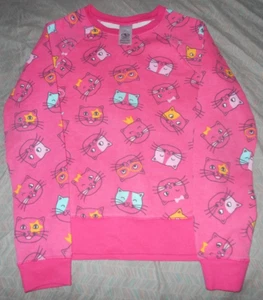 Athletic Works Girls 10-12 Cat Sweatshirt - Picture 1 of 1