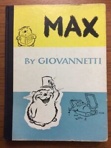 Vintage 1954 GIOVANNETTI Max FIRST EDITION Hardcover