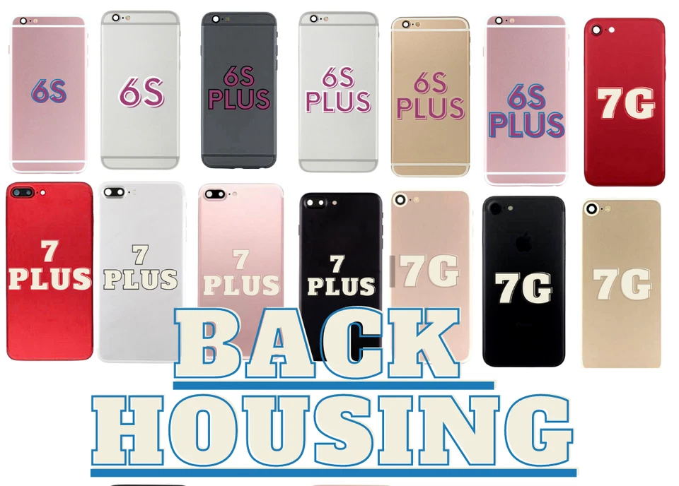 Для iPhone 6s 7 Plus 8 задняя стеклянная крышка корпус рама в сборе + детали ✅США✅ - Изображение 1 из 1