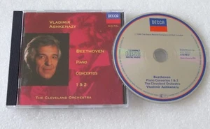 Beethoven CD Piano Concertos 1&2 Ashkenazy / Cleveland : DECCA Digital 433 320-2 - Bild 1 von 2