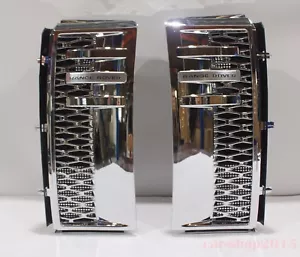 For Range Rover L322 10-12 Side Vent Grille Fender All Chrome LAND ROVER w/ Mark - Foto 1 di 9