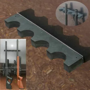 Montaje magnético de reposo de cañón para 4 rifles solución de almacenamiento organizador seguro para pistola - Imagen 1 de 8