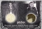 Harry Potter Memorable Moments 2 Hermione Ginny Double Costume Card HP C12 #012
