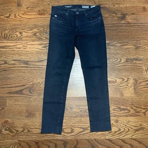 AG Adriano Goldschmied Jeans 25R The Legging Super Skinny Ankle Contour 360 Blue - Picture 1 of 11