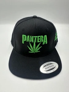 Pantera Only Weed & Liquor Logo Erwachsene verstellbar schwarz Snapback Cap Mütze Einheitsgröße - Bild 1 von 6