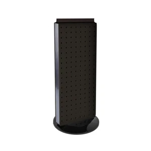 Azar drehbar 8" Breite x 20,625" Höhe schwarz Lochwand Thekendisplay - Bild 1 von 2