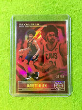JARRETT ALLEN RED PRIZM CARD CAVS 2020-21 Panini Illusions Jarrett Allen SP #/99