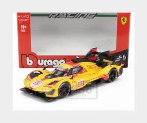1:43 BURAGO Ferrari 499P #83 Le Mans 2024 Kubica Shwartzman Ye BU36322-83 - Imagen 1 de 3