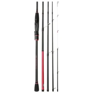 Bass Fishing Rod Carbon Fiber Fast Action Spinning Rod Casting Rod 5 Sections - Picture 1 of 20