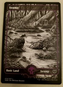 1x Swamp (273) Crimson Vow Magic the Gathering MTG NM - Picture 1 of 1