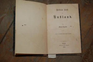 Politische Briefe aus Russland aus der russischen Handschrift übersetzt - Bild 1 von 1