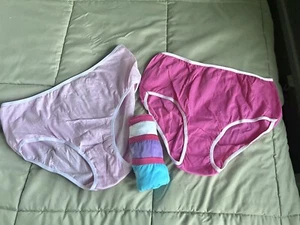 Girls Underwear Size 16 Briefs 5 Pairs - Picture 1 of 2