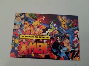 AGE OF APOCALYPSE X-MEN PROMO TRADING CARD CHECKLIST 1995 MADUREIRA ART! MARVEL - Picture 1 of 2