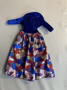 Barbie fashion doll Colorful gown - Picture 1 of 2