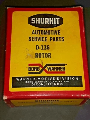 Vintage NOS Shurhit D-136 Rotor Ignition Repair part - Image 1 of 4