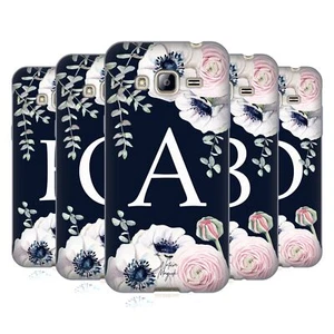 NATURE MAGICK FLORAL MONOGRAM NAVY FLOWERS 1 SOFT GEL CASE FOR SAMSUNG PHONES 3 - Picture 1 of 20