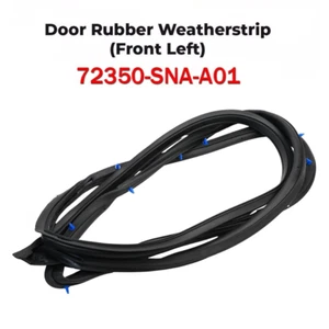FRONT DOOR L SIDE LEFT SEAL RUBBER WEATHERSTRIP For 2006-2011 HONDA CIVIC SEDAN - Picture 1 of 12