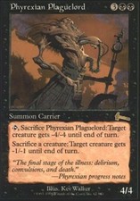 Phyrexian Plaguelord X4 (Urza's Legacy) MTG (LP) *CCGHouse* Magic
