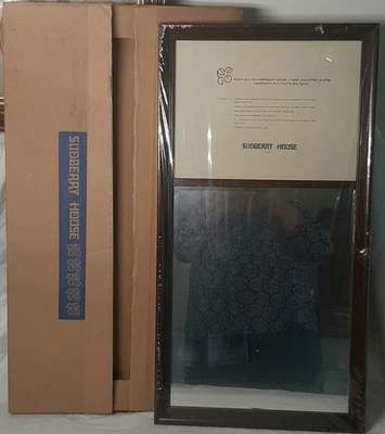 Sudberry House Needlework WALL MIRROR 26"x 13 1/2" NEW - Image 1 of 4