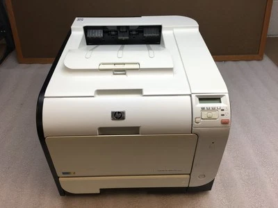 HP LaserJet Pro 400 color M451nw Printer 20k pg ct w/ C~90% Y~40% M~10% K~50% - Image 1 of 4