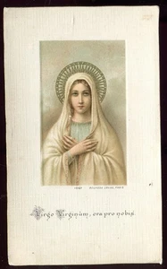 ANTIKE HEILIGE KARTE DER HEILIGEN MARIA - Bild 1 von 2