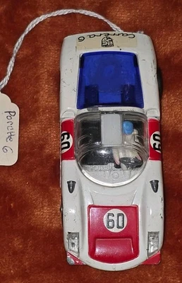 Coche de juguete Corgi vintage 1:43 diecast BLANCO #60 POSCHE CARRERA 6 Foto 1 de 4