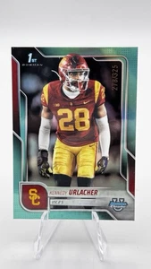 2025 Bowman University Chrome - Kennedy Urlacher #16 Aqua Refractor /325 (RC) - Picture 1 of 2