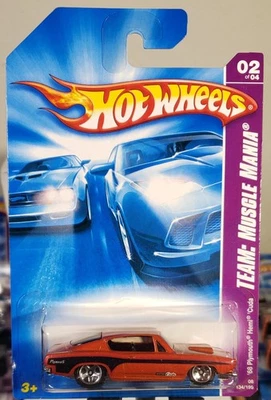 Hot Wheels 2008 Team: Muscle Mania #134 Metalflake Orange '68 Plymouth Hemi Cuda Foto 1 de 2
