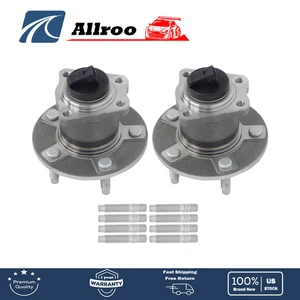 Pair Rear Wheel Hub Bearing For Pontiac G6 Chevy Malibu Saturn Aura 2004-2012 - Picture 1 of 12